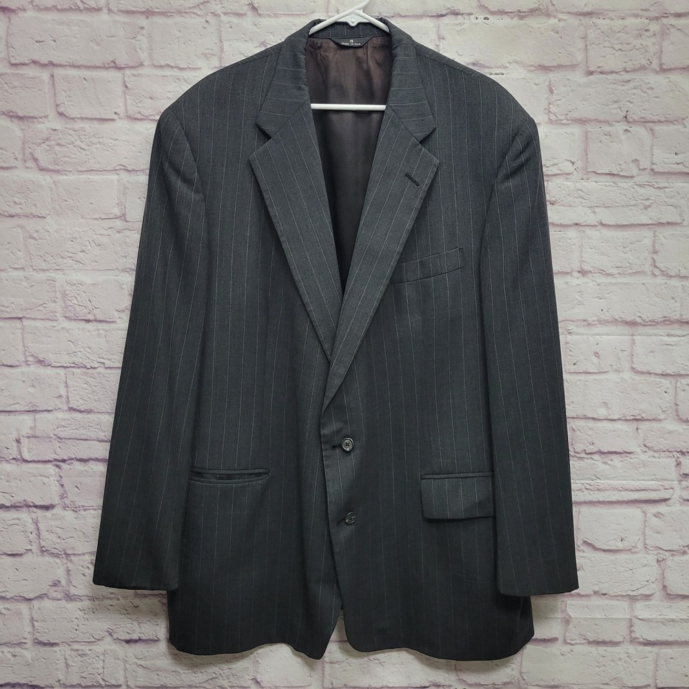 Polo Ralph Lauren University Club Pinstripe Blazer Jacket‎ 44R Wool Business
